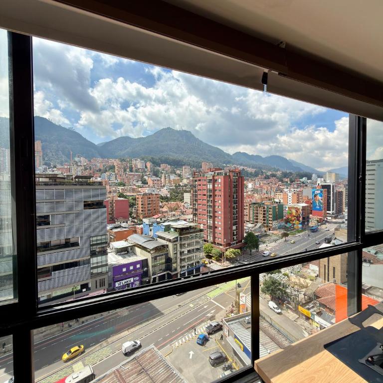 Loft & Terraza Vista Cerros Capitalinos Chapinero Central - Apartamento de 1 dormitorio - 10