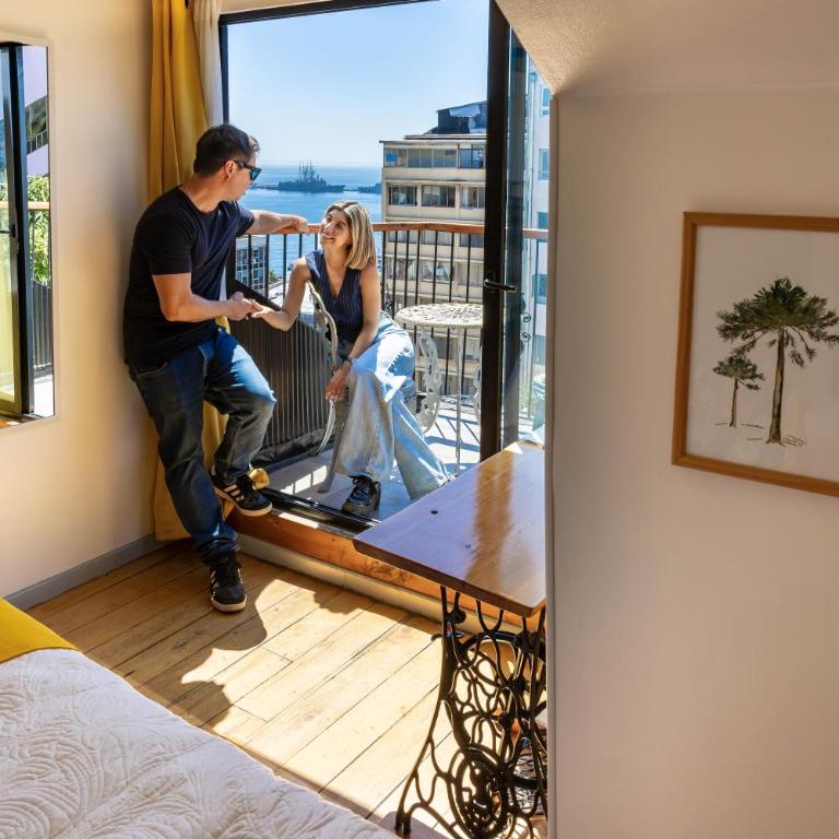 AYCA La Flora Hotel Boutique - Habitación Doble Deluxe con balcón y vistas al mar - 6