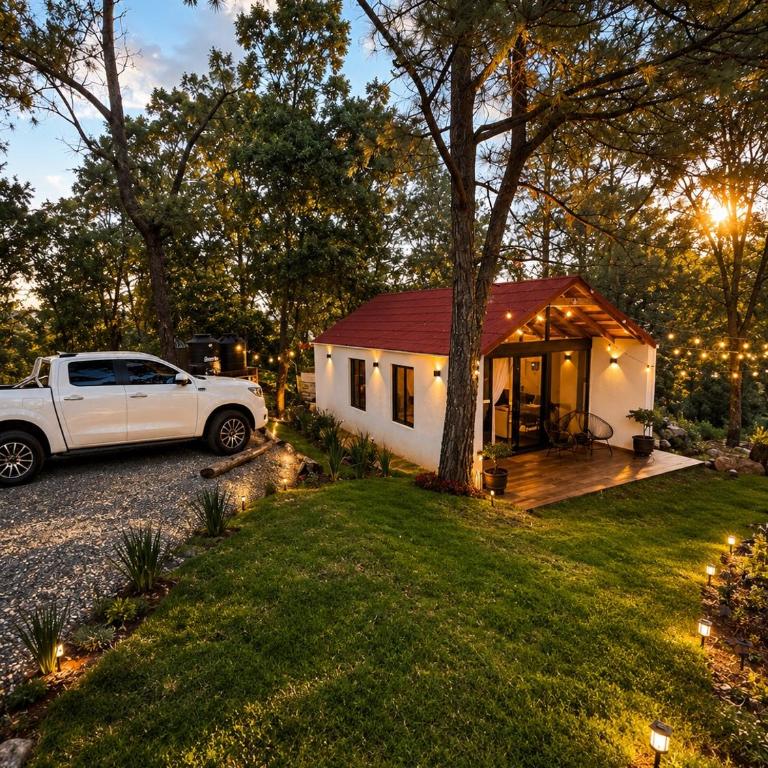 Cabaña Romántica con Tina para Parejas - Chalet - 2