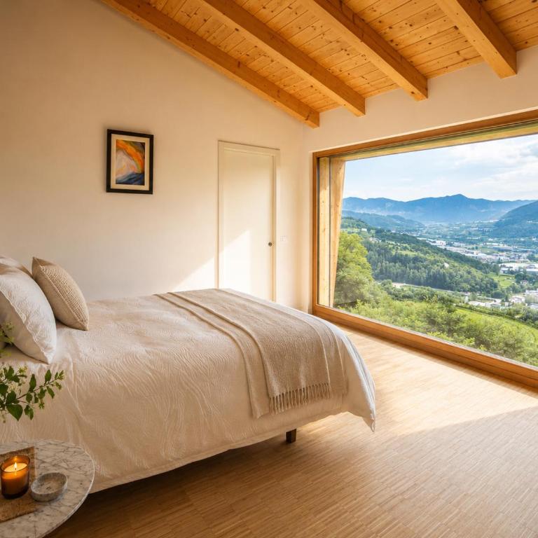 Maso al Sole Agriturismo - Habitación Doble con vistas a la montaña - 3