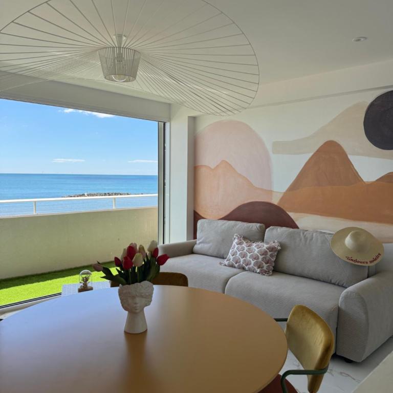 Appartement 4e étage Face à la mer Accès direct plage Parking - Apartamento de 1 dormitorio con balcón y vistas al mar - 8