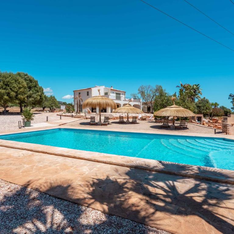 Traumhafte Finca - Es Camp Fora - nahe Santanyi mit Meerblick - Casa de 4 dormitorios - 5