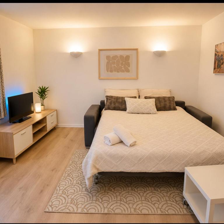 Résidence piscine 3 min plage 20 mn monaco - Appartement 1 Chambre - 5