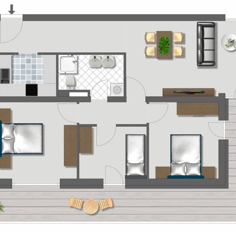 Rosie Design Chalet by ALPSTAY - Apartment mit 3 Schlafzimmern - 25