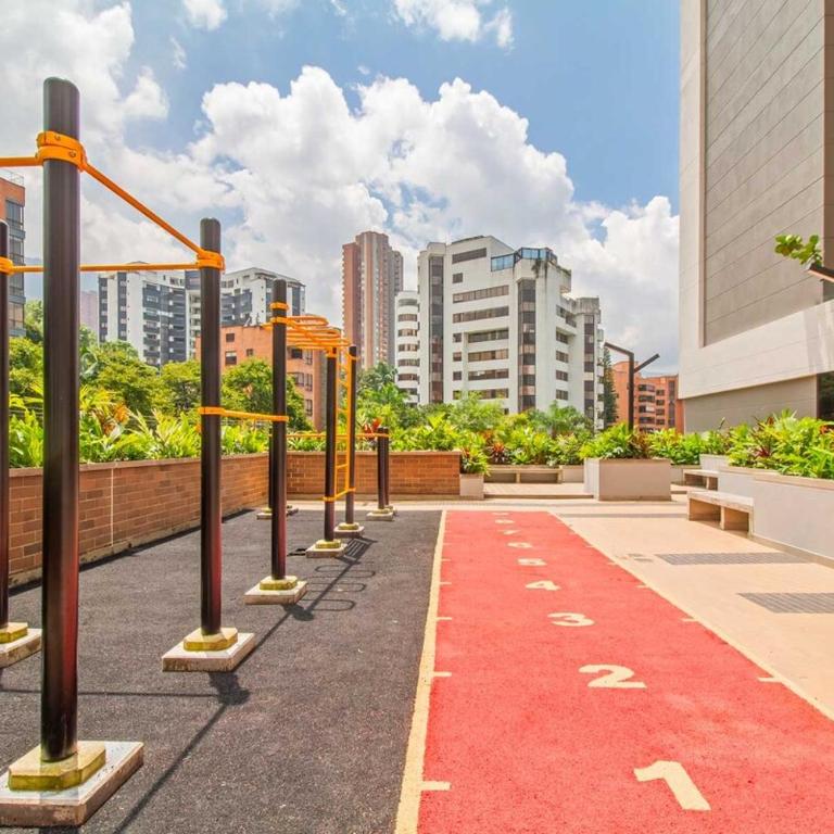 Poblado lovley view, flat 22, 2Br AC Wifi - Apartamento de 2 dormitorios - 11