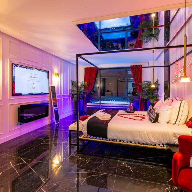 La Suite Trocadéro - Jacuzzi privatif - Monolocale - 21