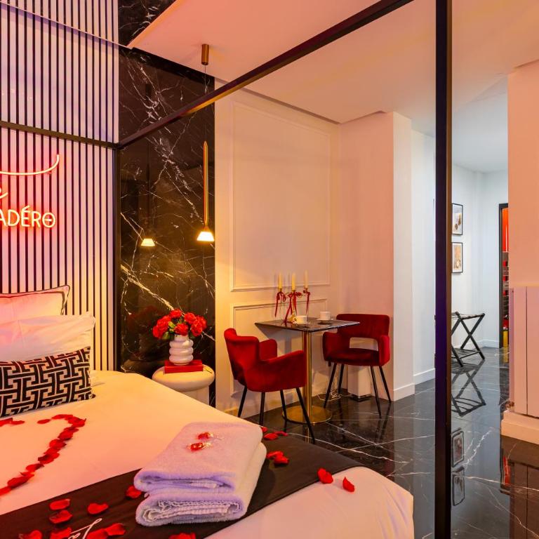 La Suite Trocadéro - Jacuzzi privatif - Monolocale - 31
