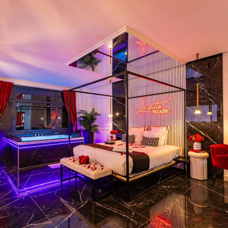 La Suite Trocadéro - Jacuzzi privatif - Monolocale - 23