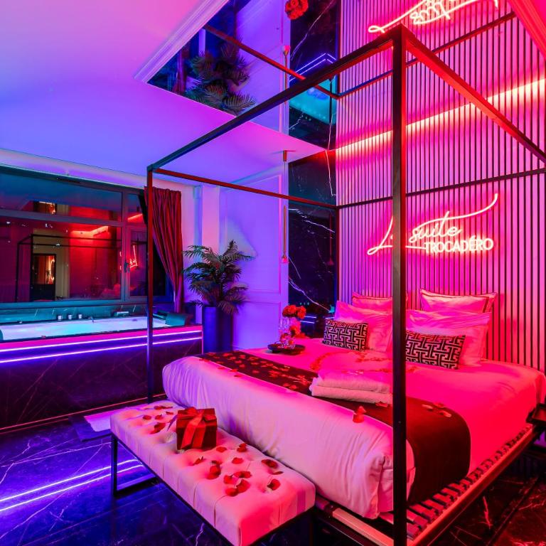 La Suite Trocadéro - Jacuzzi privatif - Monolocale - 14