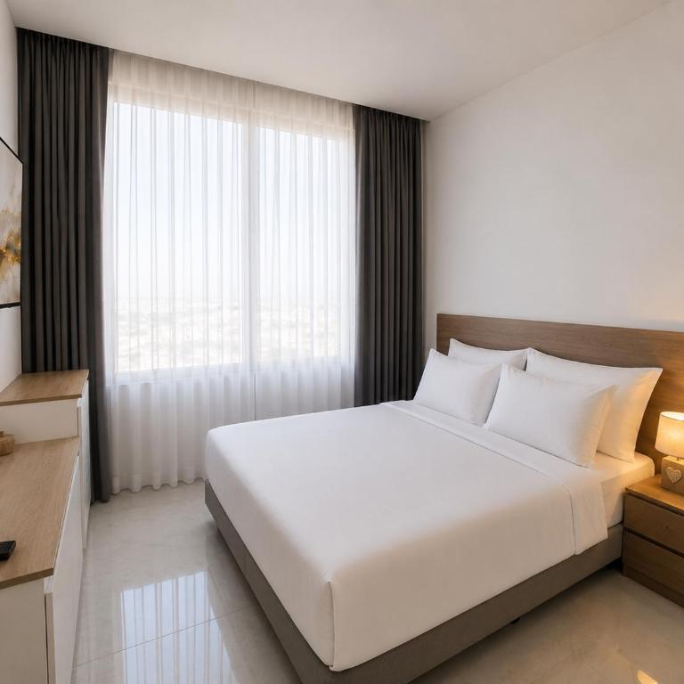 Elegante Apartamento en Torre Milenium La Aurora con Vista Urbana y Espacios Familiares Premium - Two-Bedroom Apartment - 11