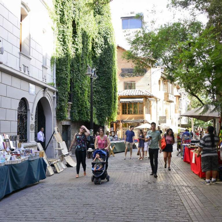 HOM I Wifi AirAcond Cafe Encanto Arte Lastarria - Apartamento - 38