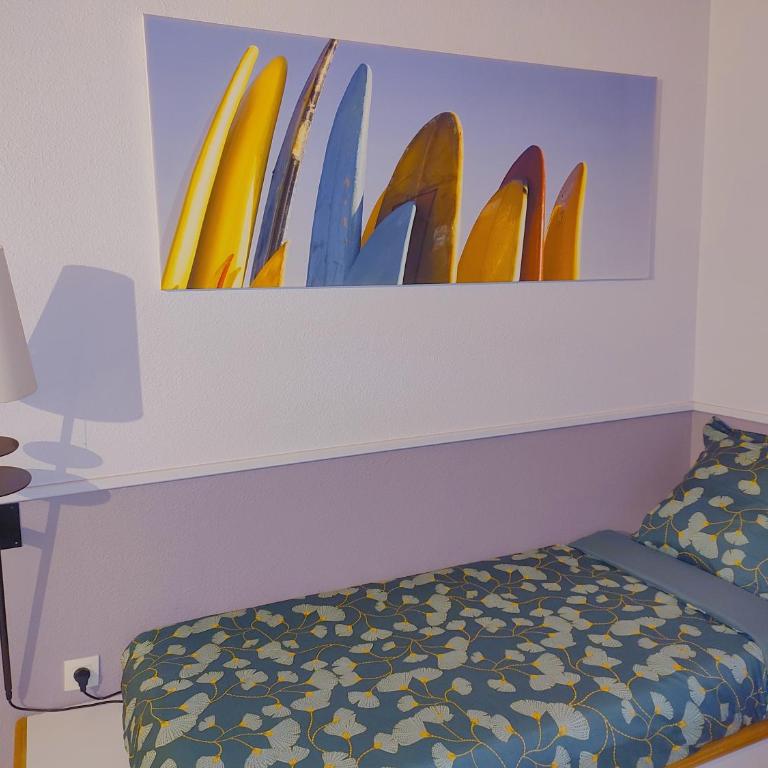 Appartement 6 personnes, 40m2, lave-linge, 2 salles de bain, grand balcon, piscine et proche golf - Appartement 2 Chambres - 16