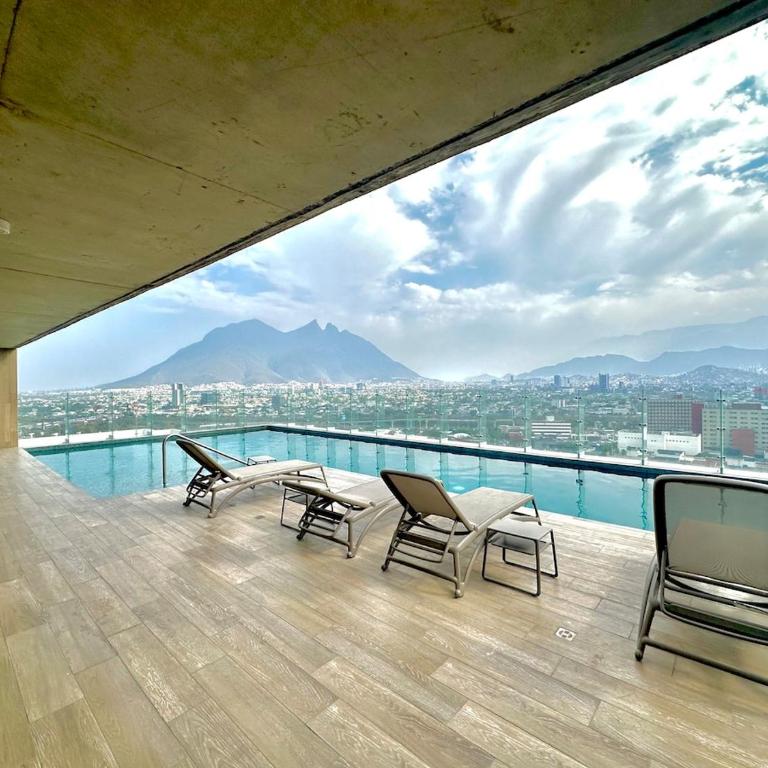 Departamento a minutos de Fundidora en Monterrey - Three-Bedroom Apartment - 1