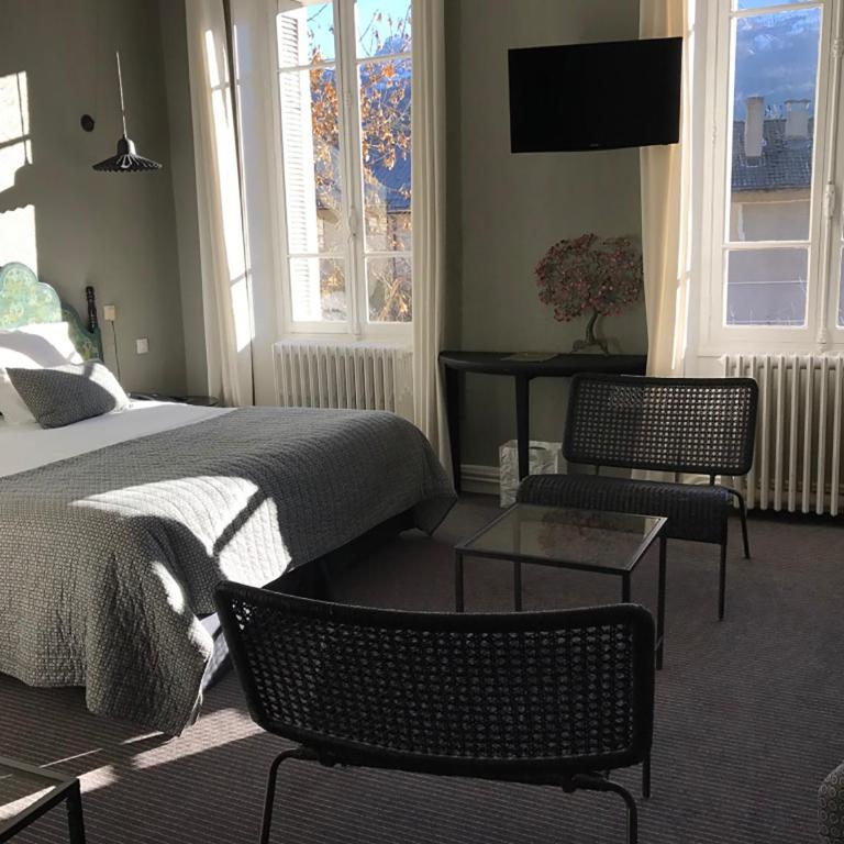 Hotel Spa Azteca Barcelonnette - Großes Dreibettzimmer - 1