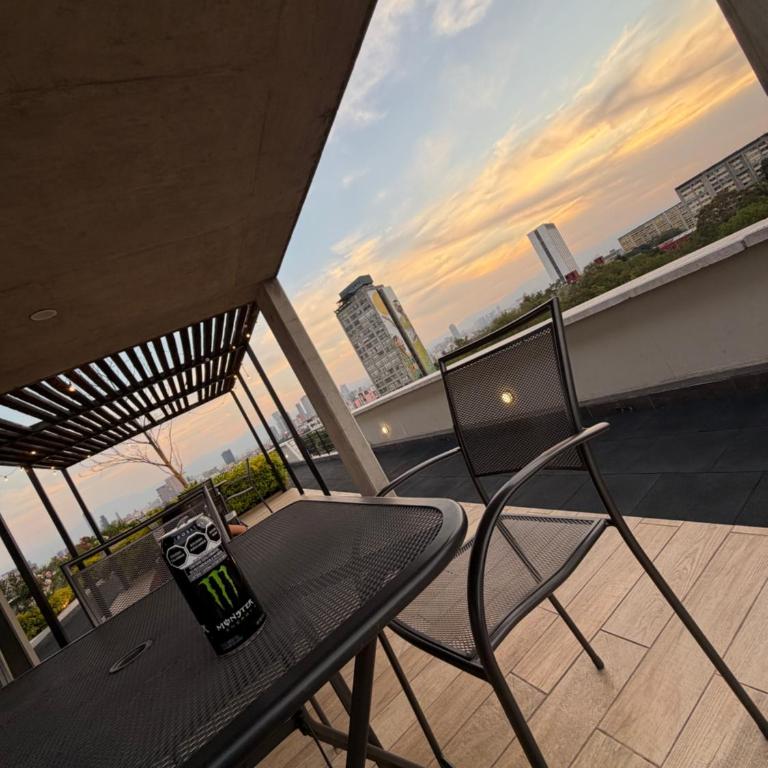Stylish Loft Reforma,Queen, Sofa Bed,Twin - One-Bedroom Apartment - 3
