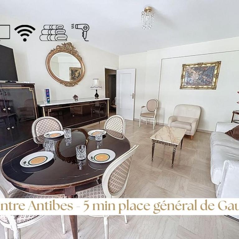 T3 spacieux Antibes centre avec doubles balcon - Appartement 3 Chambres - 1