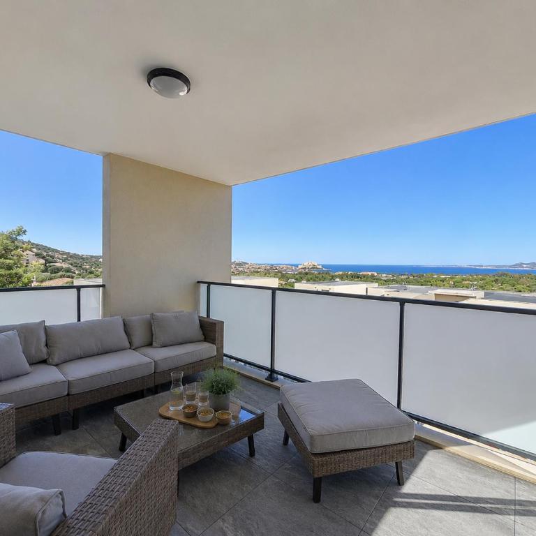 Charmant T2 dans une résidence neuve avec piscine - Apartment mit 1 Schlafzimmer, Meerblick und Terrasse - 1