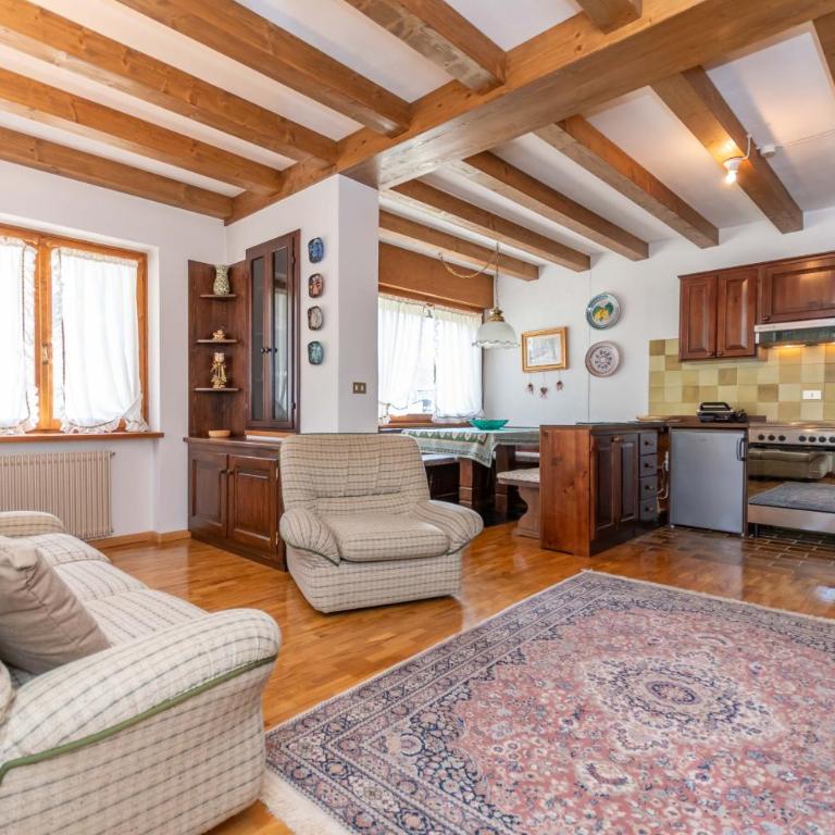 Ciase Ai Ronch - Appartamento con 2 Camere da Letto e con Vista Montagna - 3