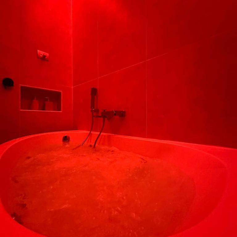 A Dolce Casa Romana Lux Jacuzzi Metro A 2 min - Appartamento Deluxe con 1 Camera da Letto - 57