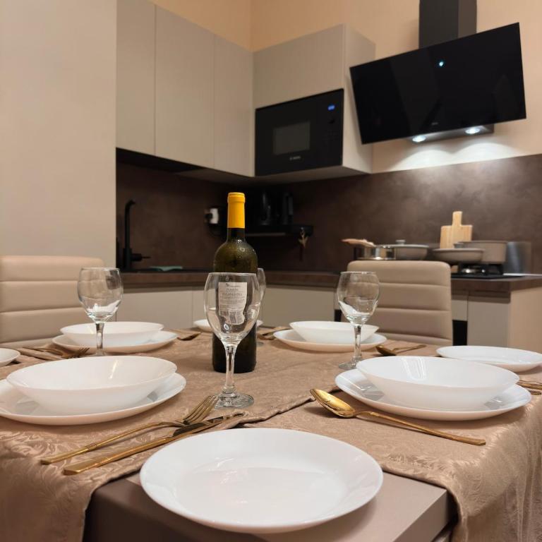 A Dolce Casa Romana Lux Jacuzzi Metro A 2 min - Appartamento Deluxe con 1 Camera da Letto - 32