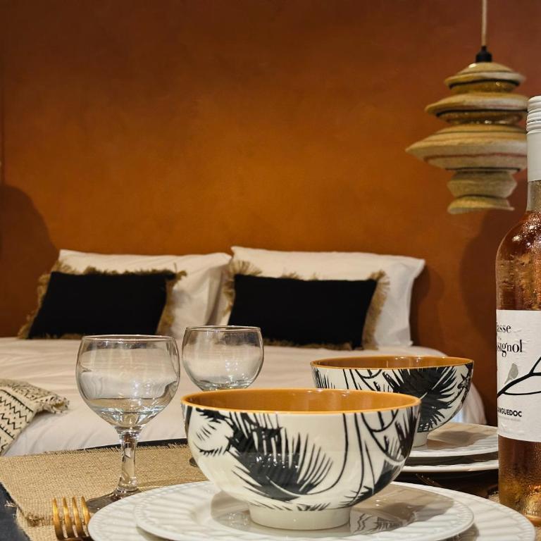 Le Jacaranda - Suite africaine - Sauna & Netflix - One-Bedroom Apartment - 13