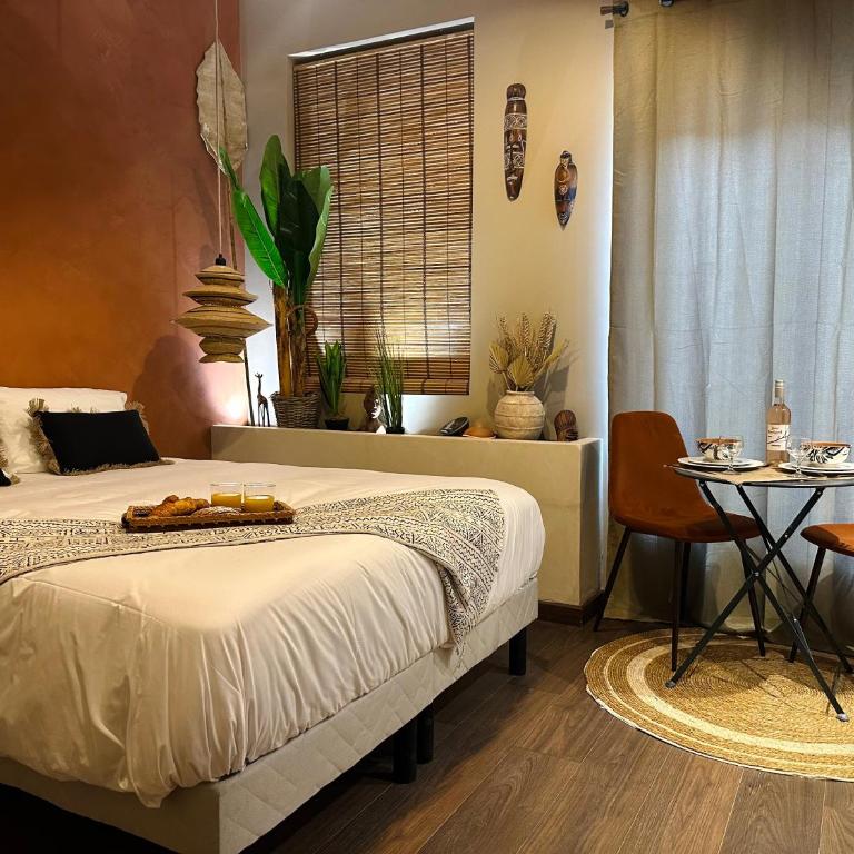 Le Jacaranda - Suite africaine - Sauna & Netflix - One-Bedroom Apartment - 20