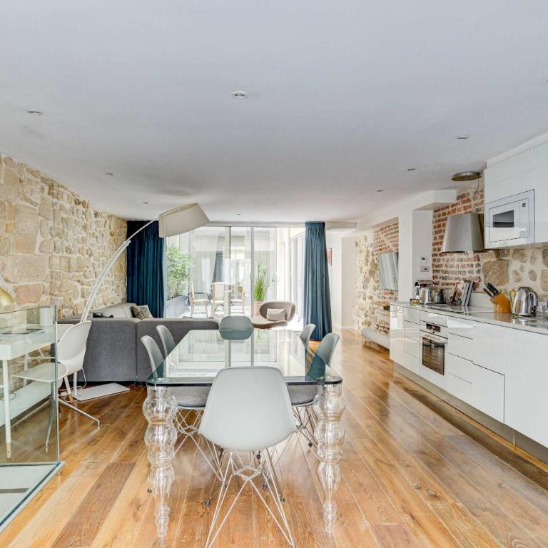 Jardin Prive - Gorgeous 3 Bed House in Le Marais - Appartement - 1
