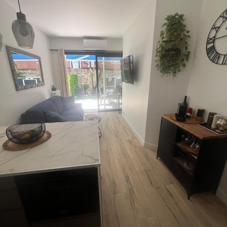 Beau 2Pieces centre ville Terrasse jardin - Appartement 1 Chambre - Vue sur Jardin - 5