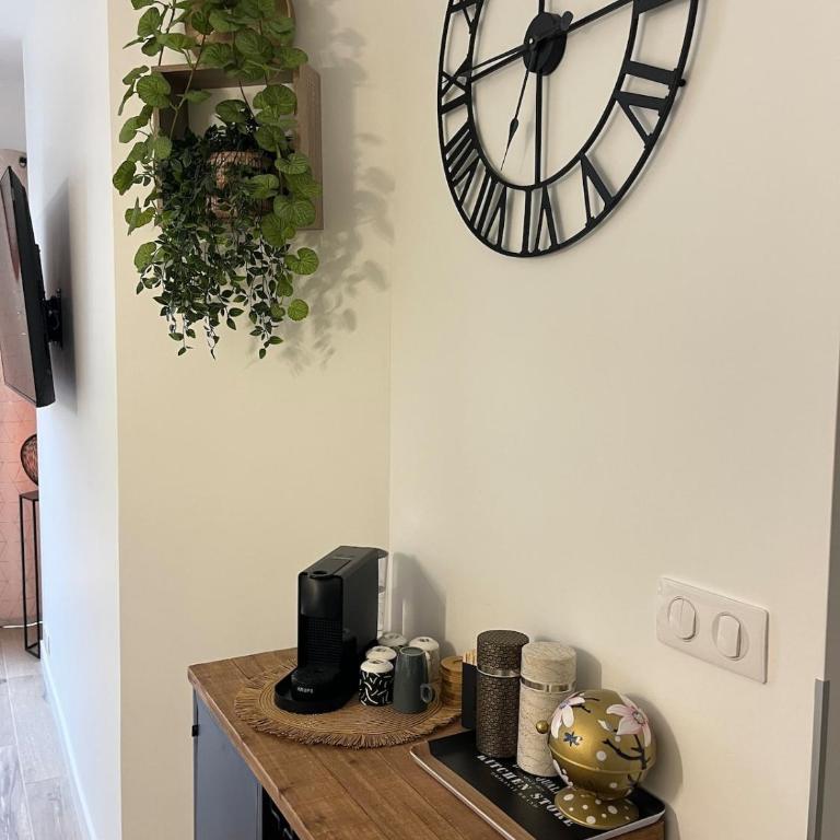 Beau 2Pieces centre ville Terrasse jardin - Appartement 1 Chambre - Vue sur Jardin - 12