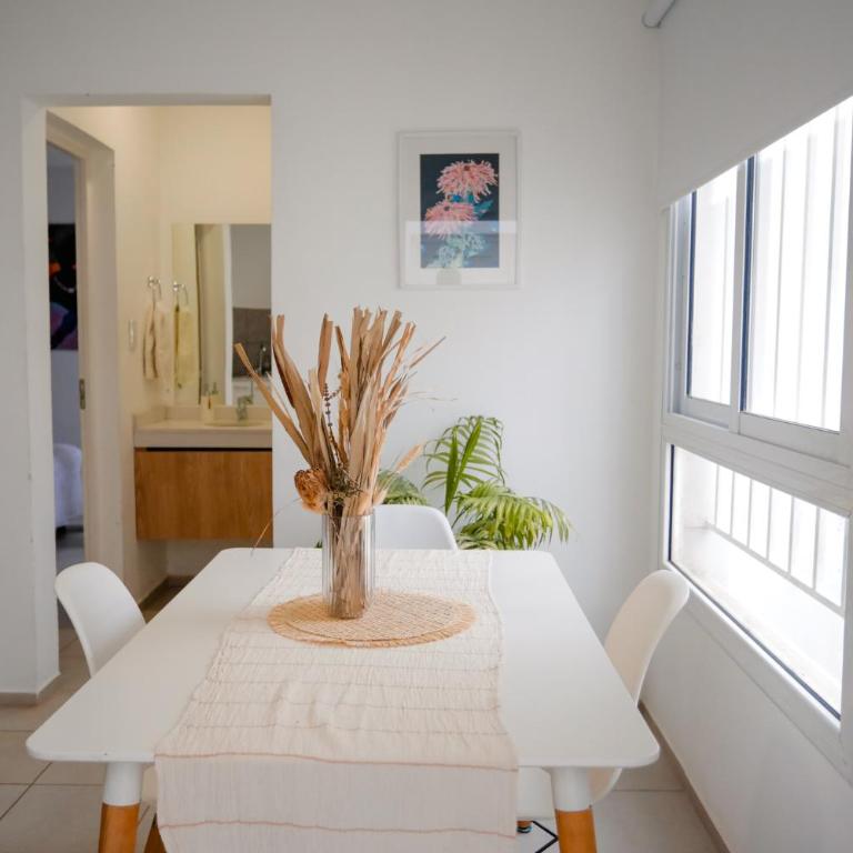 Temporario Sur, para 4 personas con jardín y escritorio, zona IUPA en Gral Roca - Apartamento de 1 dormitorio - 1