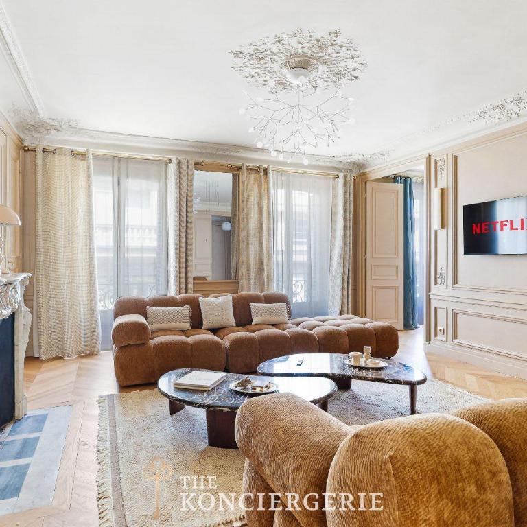 Champs Elysées Luxury Apartment 120 m2 2 Bedrooms AC Lift - Appartement - 6