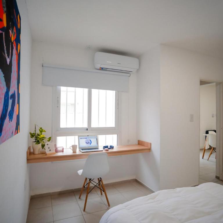 Temporario Sur, para 4 personas con jardín y escritorio, zona IUPA en Gral Roca - Apartamento de 1 dormitorio - 39