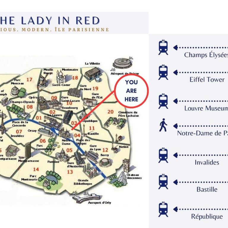 The Lady in Red - Romantique - by Mon Petit Faré - Two-Bedroom Superior Apartment - 27