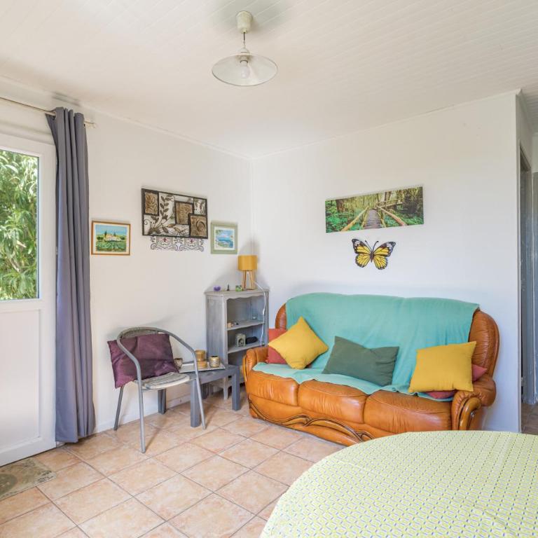 T3 Grand jardin proche mer - Deluxe-Apartment mit 2 Schlafzimmern und Gartenblick - 4