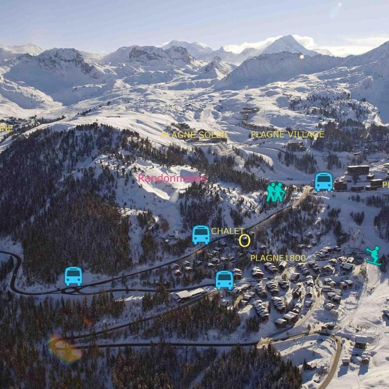 Chalet Antonin La Plagne 1800 - Maison de Vacances - 31