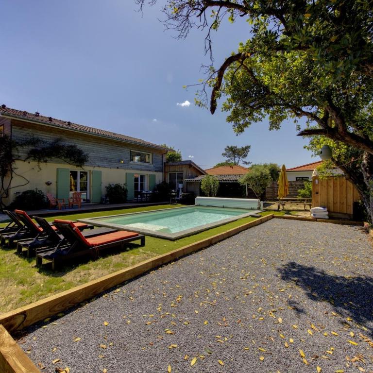 Les Coquelicots du Bassin - avec piscine privée - Maison 4 Chambres - 13