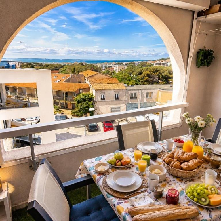 La barque d'Hélène - Vue mer & parking sécurisé - Appartement avec Terrasse - 1