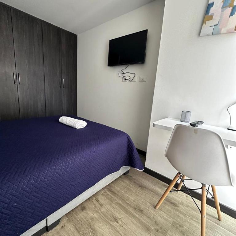 hermoso apto con balcon en Unicentro wifi cocina parqueadero - Three-Bedroom Apartment - 73