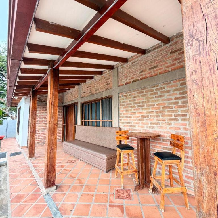 Casa campestre con piscina y Jacuzzi - Casa con 1 dormitorio - 12