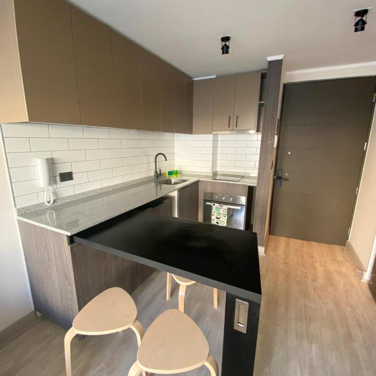 Universidad de Chile Hospital Apartment with Parking - One-Bedroom Apartment - 18