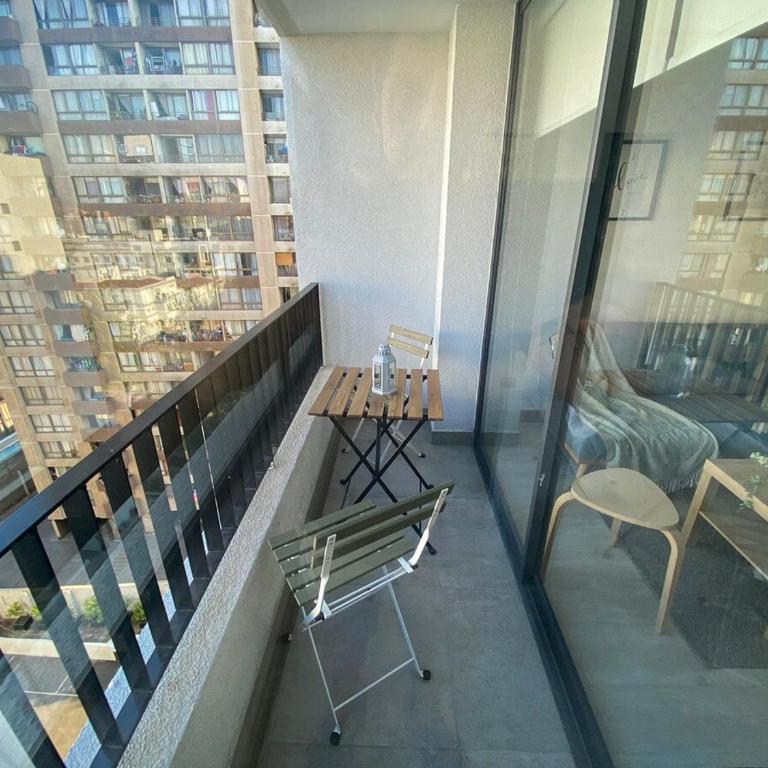 Universidad de Chile Hospital Apartment with Parking - One-Bedroom Apartment - 24