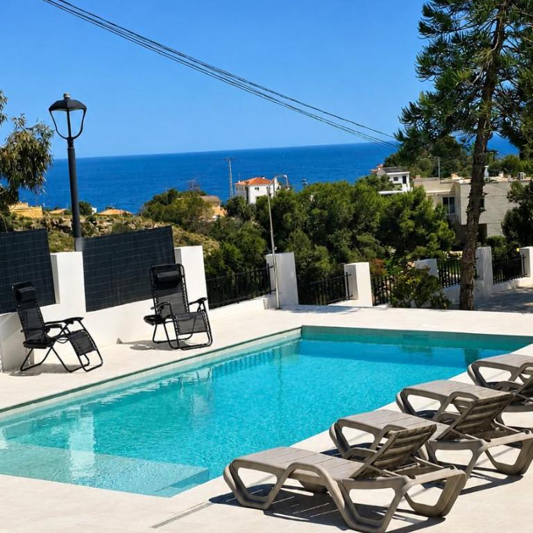 Luxury Sea View Villa - Private Pool - Near Beach - 3 min TRAM Alicante Benidorm - BBQ - Private Garden - Free Parking - Casa - 1