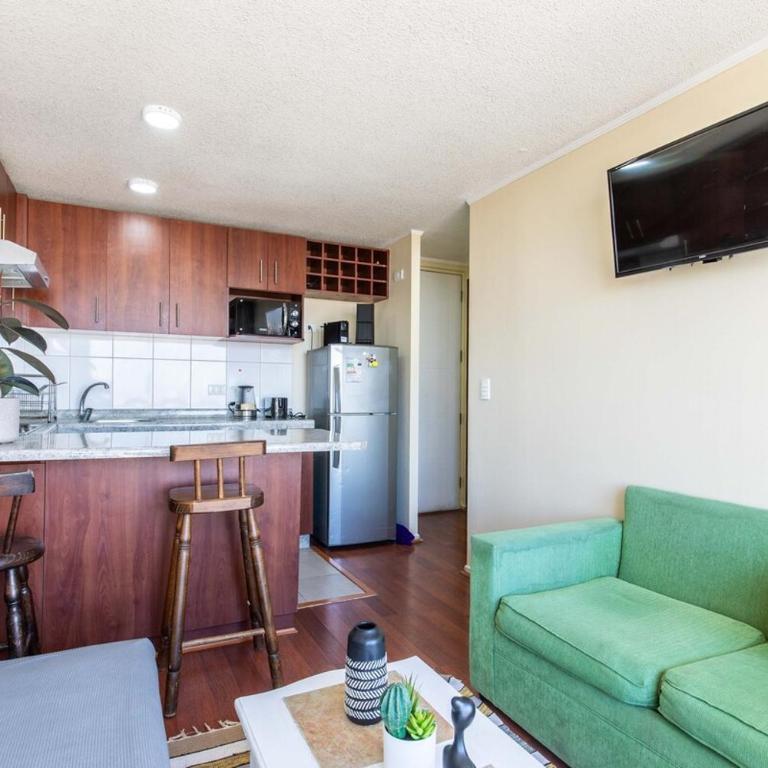 Apartment with pool gym and parking OHiggins Park - Two-Bedroom Apartment - 1