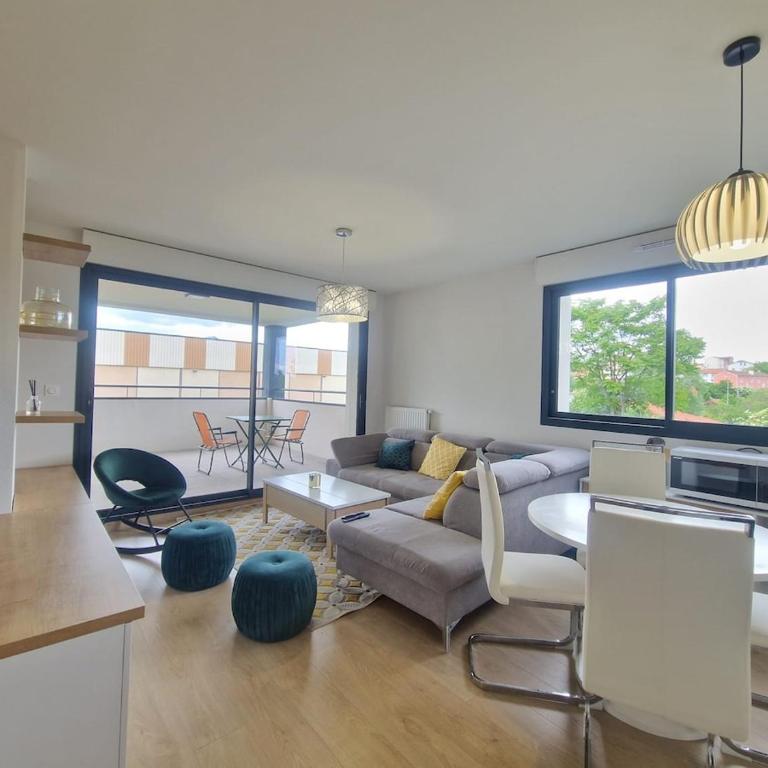 Le Savannah #Parking#Terrasse - Appartamento con 2 Camere da Letto - 4
