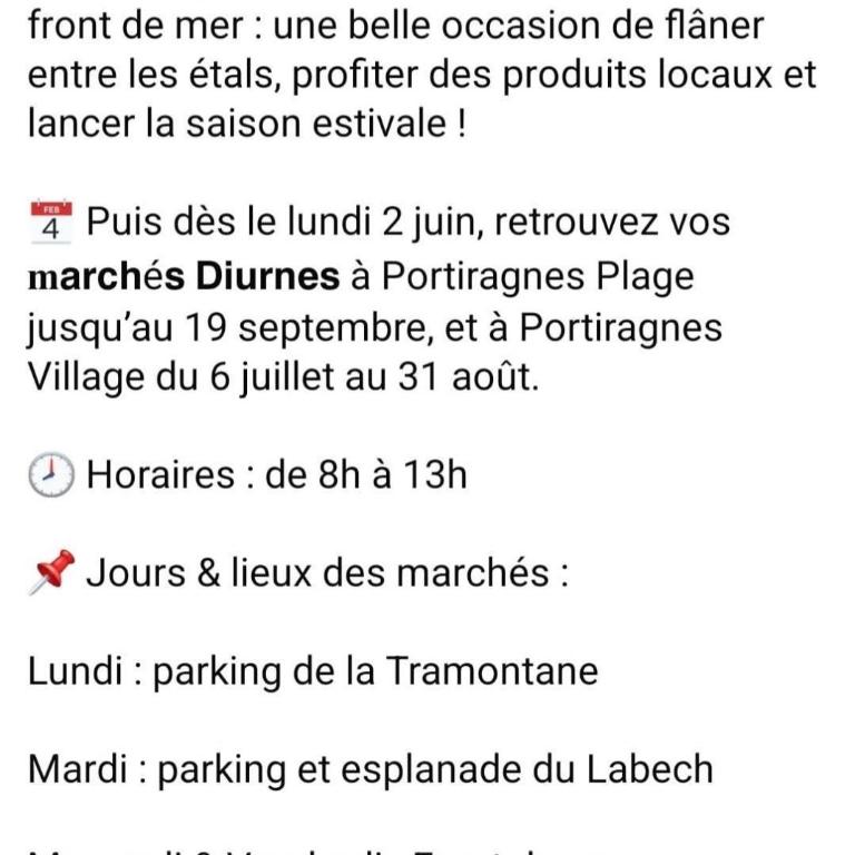 Petite maison climatisée à 250m de la plage - Two-Bedroom House - 14