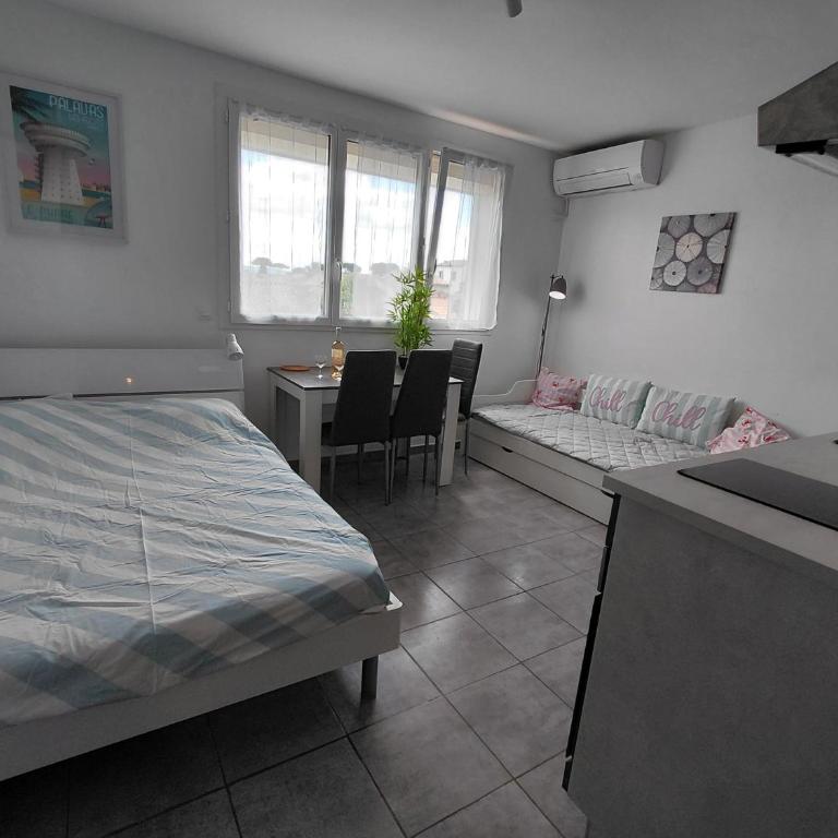 Palavas Beau studio avec Parking Climatisation - Appartement 1 Chambre - 2