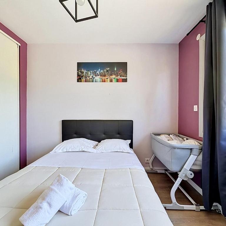 Spacieux 8 pers parking & clim Centre-ville - Appartamento con 3 Camere da Letto - 12