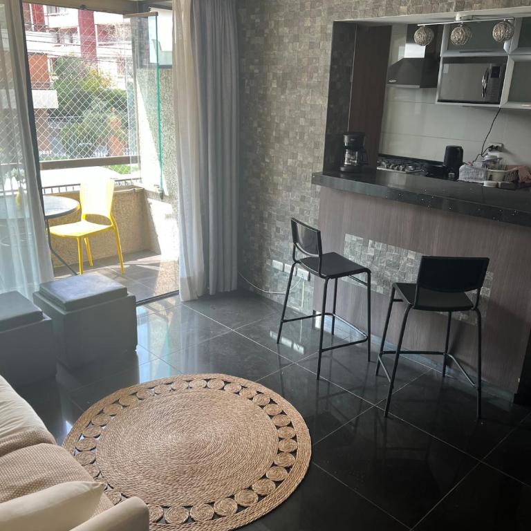 Moderno departamento en Providencia 2D,2B, Wifi - Apartamento de 2 dormitorios - 4