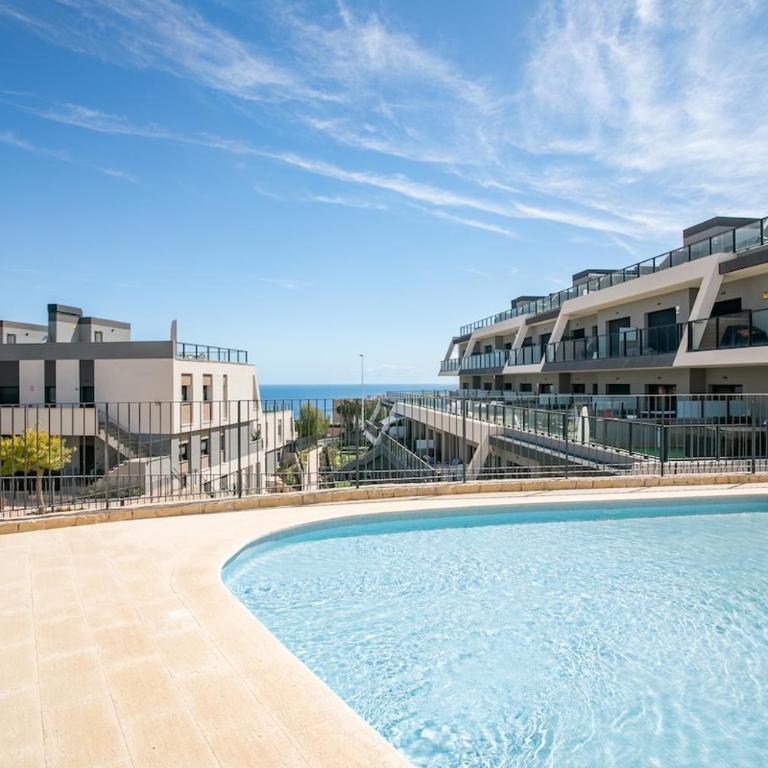 Sea View, Private jacuzzi, Pool, 15 min airport - Two-Bedroom Apartment - 26