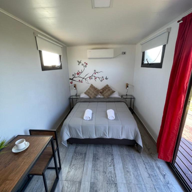 Refugio 17 - Cabañas & Suites de montaña en Falda del Carmen - Habitación Doble con vistas al parque - 5